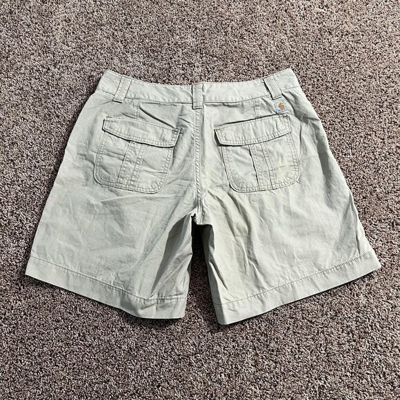 Carhartt Shorts Womens 12 Original Fit Utility Pockets Outdoor Workwear Durable - Picture 2 of 9